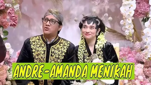 Amanda Rigby dan Andre Taulany
