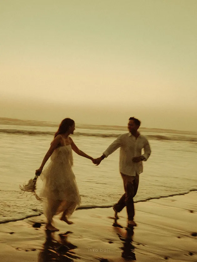 Azriel Hermansyah dan Sarah Menzel prewedding