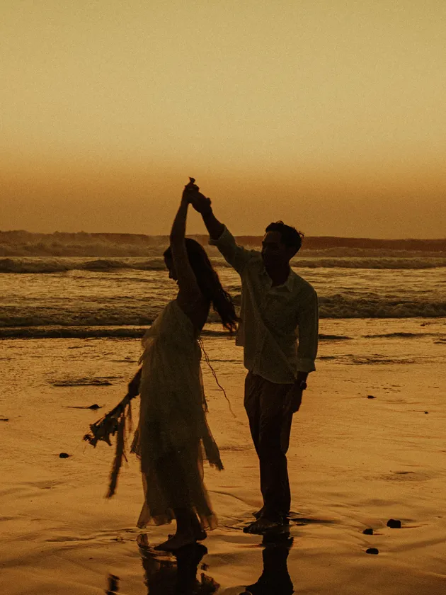Azriel Hermansyah dan Sarah Menzel prewedding