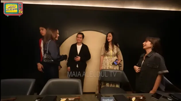 Family dinner keluarga Maia Estianty