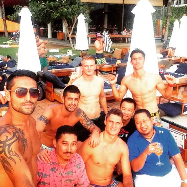 Liburan Gaston Castano di Bali