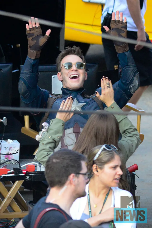 BTS Captain America: Civil War