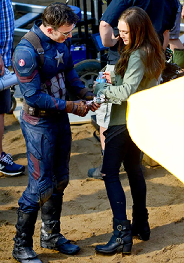 BTS Captain America: Civil War