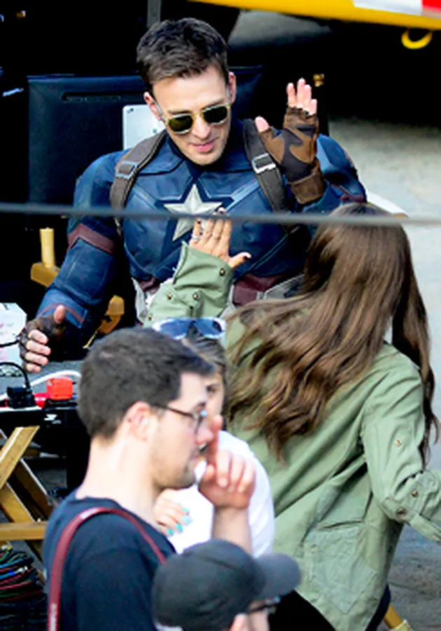 BTS Captain America: Civil War