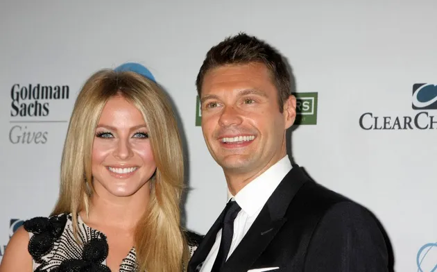 Julianne Hough and Ryan Seacrest