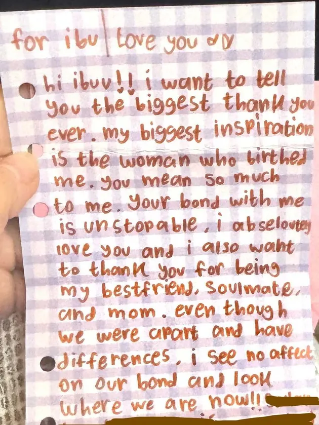 Surat dari Sienna untuk Marshanda