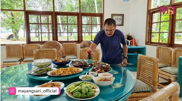 Mayangsari Showcases Family Villa on Pulau Bira Kecil, Luxury Vacation on Yacht While Bambang is Banned from Traveling Abroad