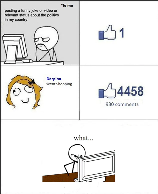 Meme Status Facebook