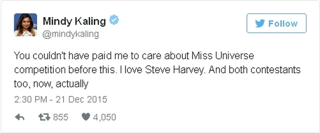 Reaksi Seleb Soal Miss Universe 2015