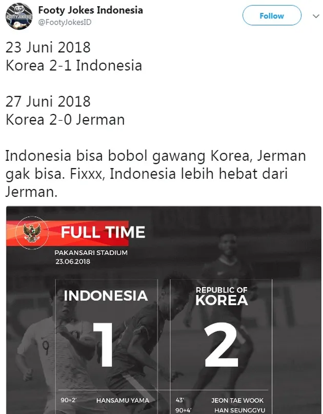 meme korea kalah