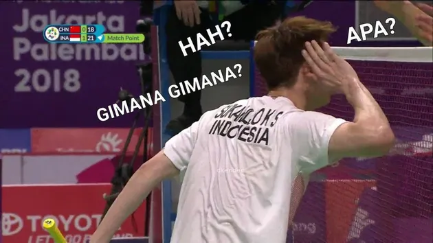 meme badminton