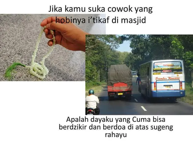 meme kocak bus malam lucu
