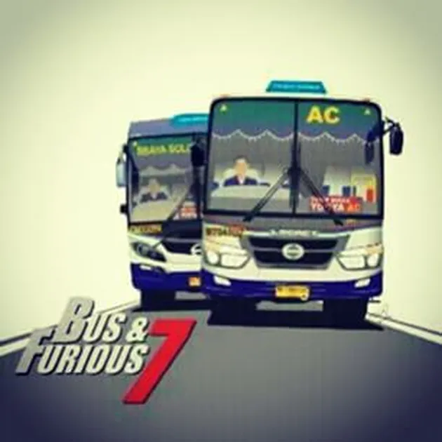meme kocak bus malam lucu