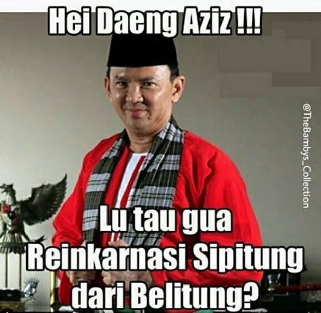 meme-meme kocak penggusuran Kalijodo