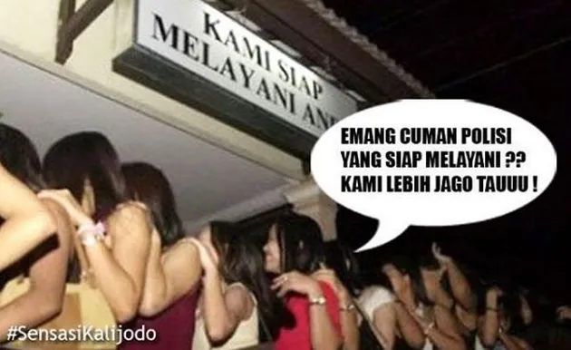 meme-meme kocak penggusuran Kalijodo
