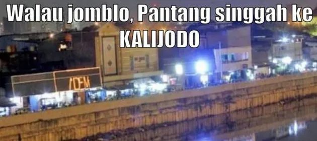 meme-meme kocak penggusuran Kalijodo