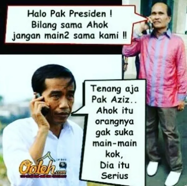 meme-meme kocak penggusuran Kalijodo