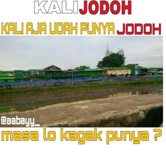meme-meme kocak penggusuran Kalijodo