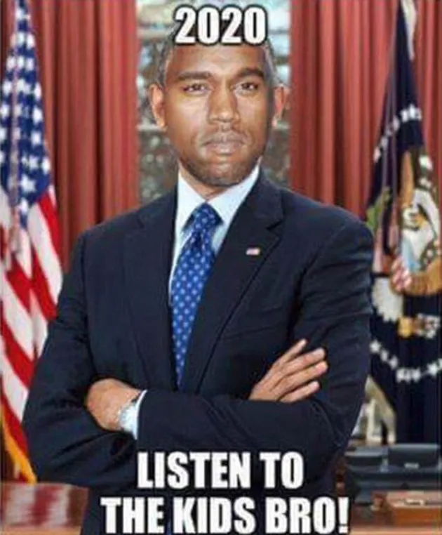 Meme Kanye West Presiden
