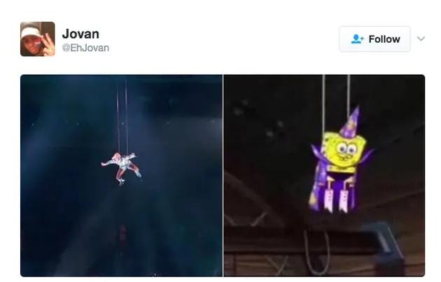 Meme Lady Gaga di \&#039;Super Bowl 2017\&#039;