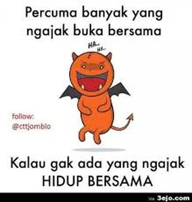 meme lucu puasa Ramadan