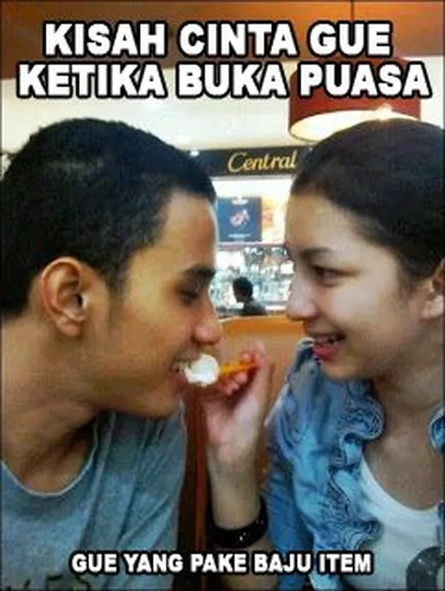 meme lucu puasa Ramadan