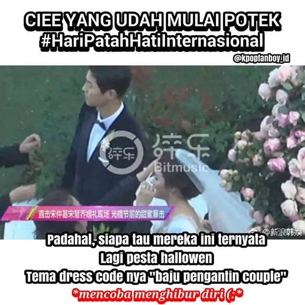 meme song song couple patah hati