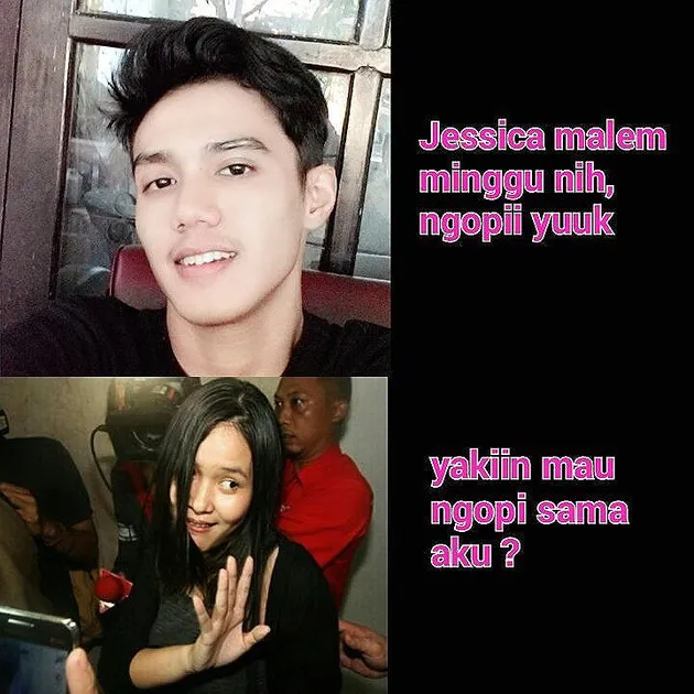 Meme Jessica Tersangka