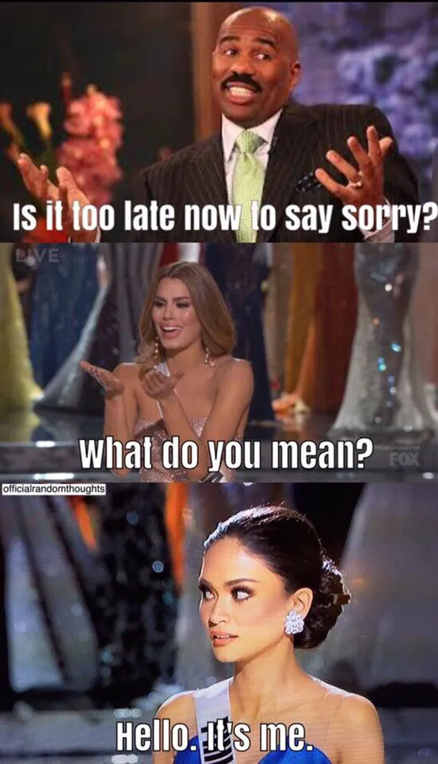 Meme Miss Universe 2015