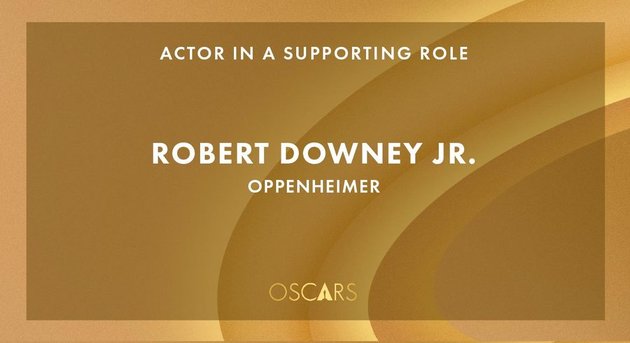 First Time Winning the Oscar! 10 Photos of Robert Downey Jr's Career Journey - Nominated Three Times