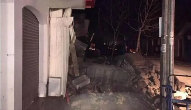 foto-foto gempa tsunami Chili