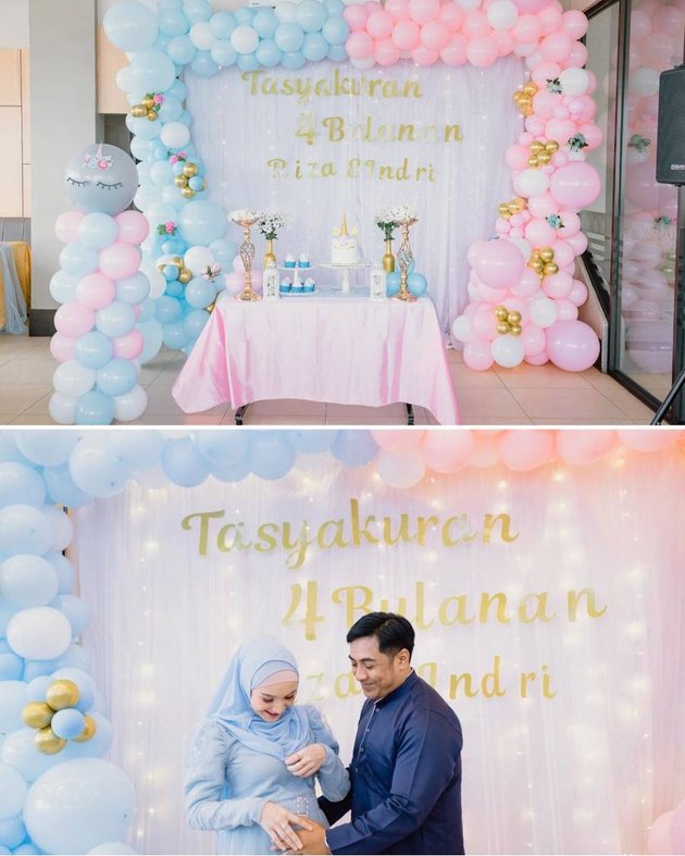 Pregnant with Twins, 8 Moments of Thanksgiving for 4 Months of Indri Giana's Pregnancy - Ustaz Riza Muhammad is Very Happy to Know the Gender of Their Future Child