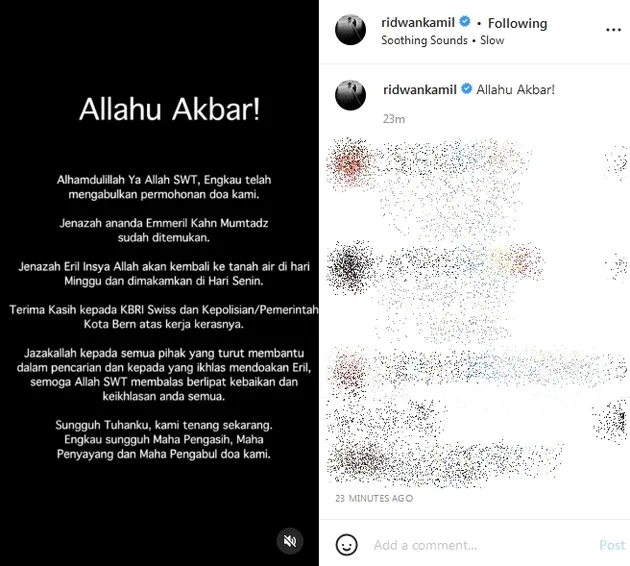 Pesan Nabila Ishma untuk Eril