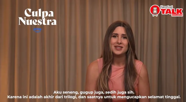 Mercedes Ron Penulis Culpa Nuestra di KapanLagi Talk