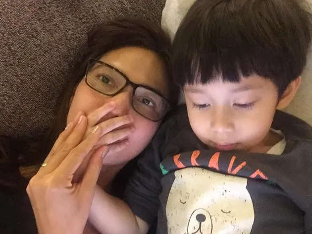 hubungan ibu dan anak, anak kinaryosih, anak selebriti, kinaryosih dan anak, suami kinaryosih