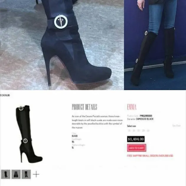 foto-foto sepatu termahal Syahrini