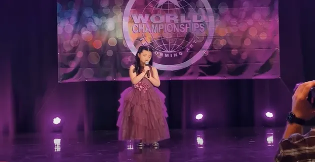  Penampilan Arsy Anak Anang Hermansyah di Kompetisi Menyanyi Internasional 