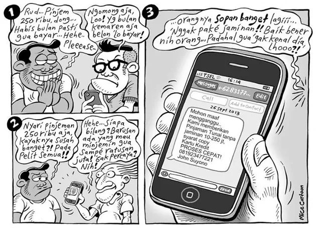 Mice Cartoon Sebuah Realita Kehidupan Dalam Karikatur Kocak Kapanlagi Com