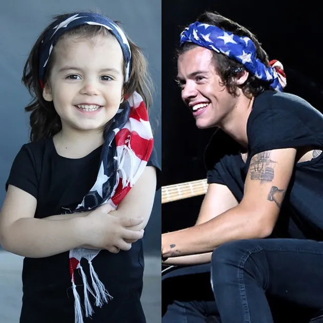 Michael Rangamiz, Kembaran Harry Styles