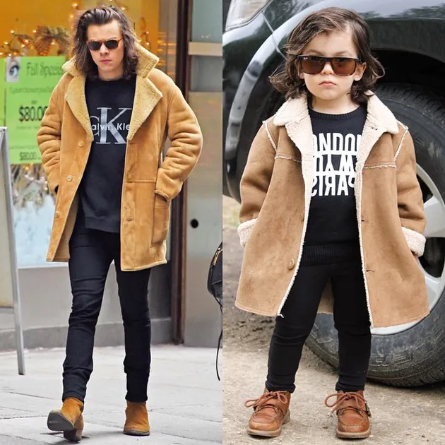 Michael Rangamiz, Kembaran Harry Styles