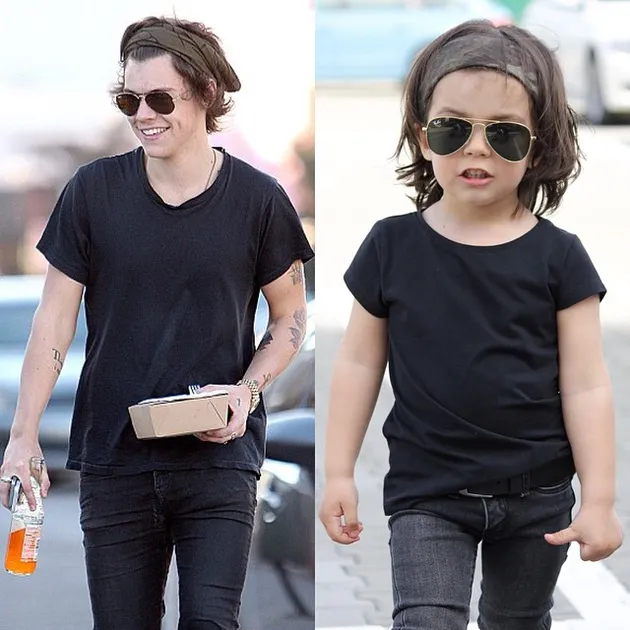 Michael Rangamiz, Kembaran Harry Styles