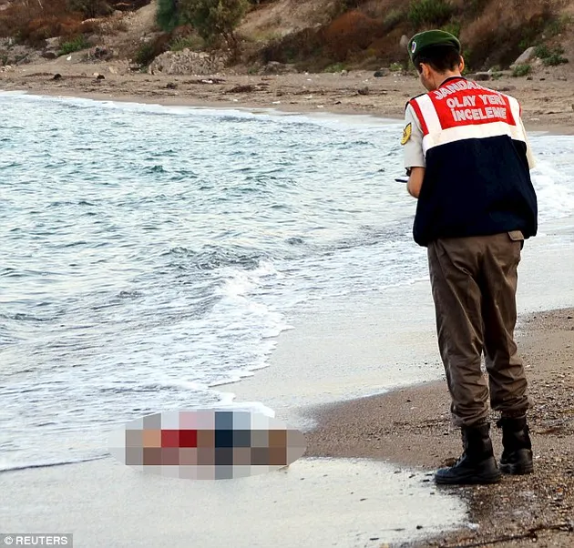 foto balita Aylan Kurdi - pengungsi Suriah