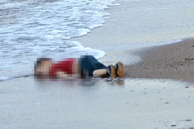 foto balita Aylan Kurdi - pengungsi Suriah