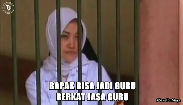 meme sindir perilaku murid ke guru