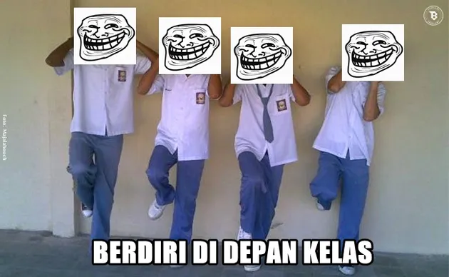 meme sindir perilaku murid ke guru
