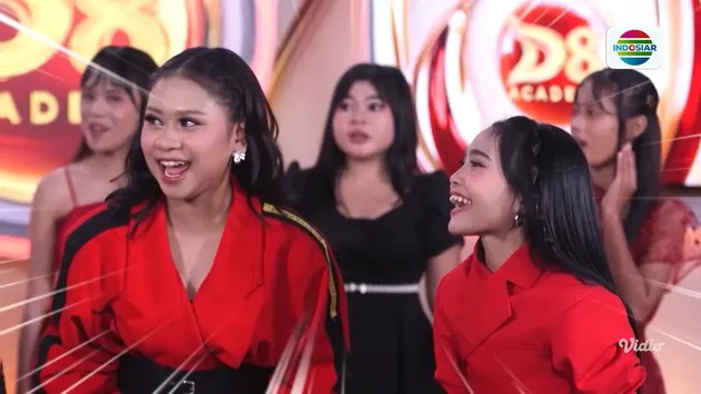 Keseruan para peserta audisi D'Academy 8