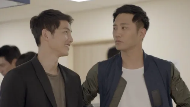 Song Joong Ki &amp; Jin Goo Descedants of the Sun
