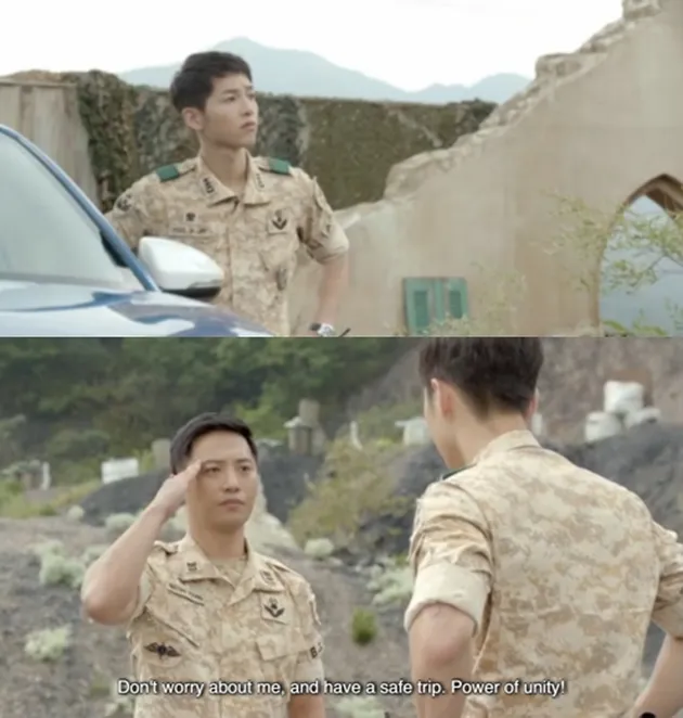 Song Joong Ki &amp; Jin Goo Descedants of the Sun