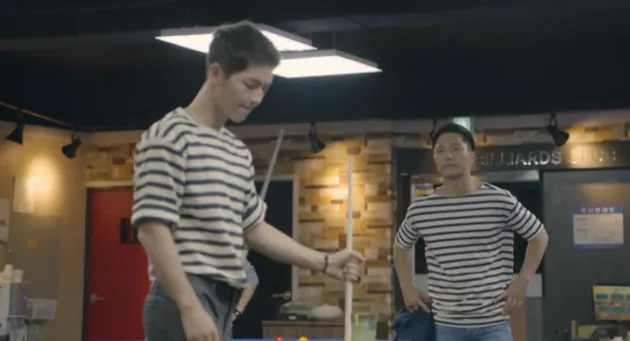 Song Joong Ki &amp; Jin Goo Descedants of the Sun