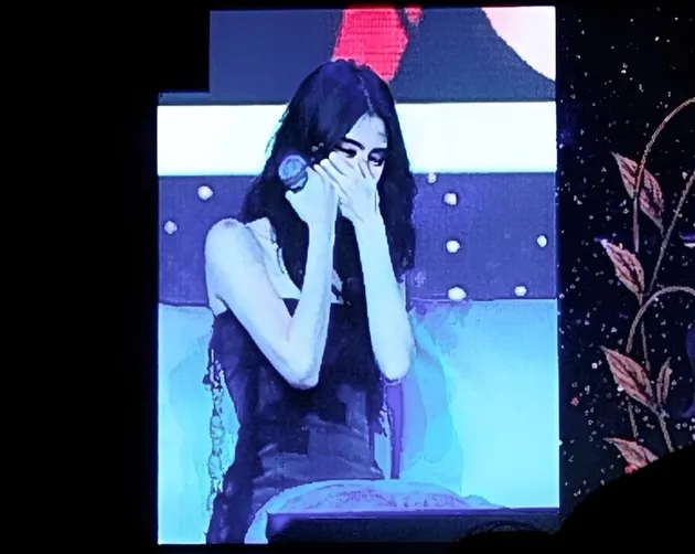 Potret Han So Hee di fanmeeting Jakarta
